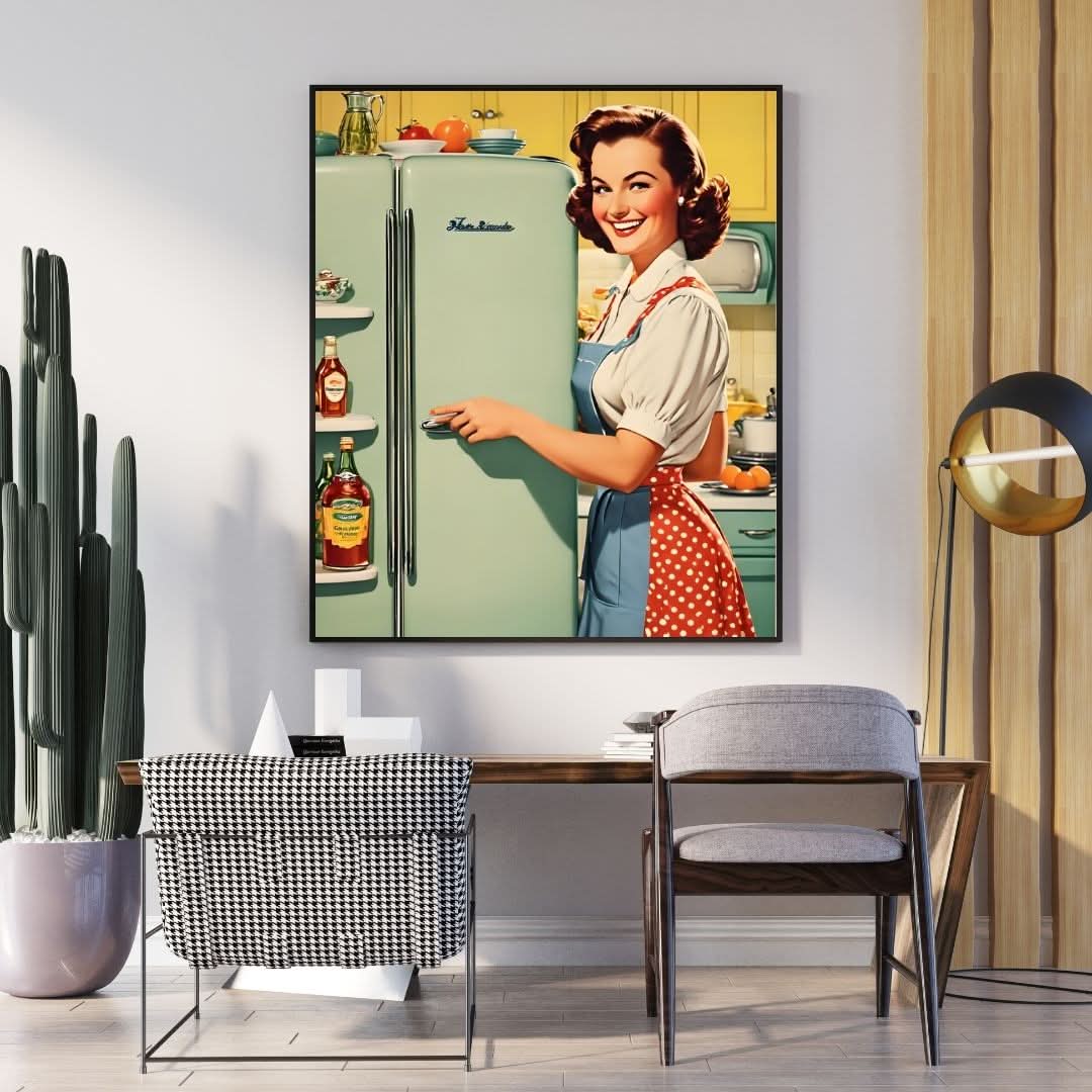 Vintage Refridgerator Ad