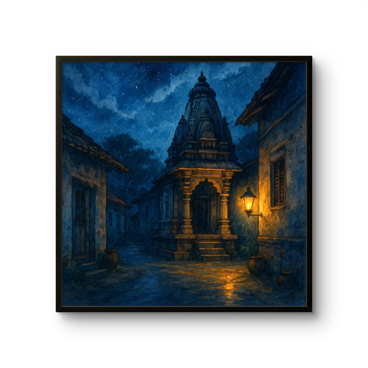 Temple at Night