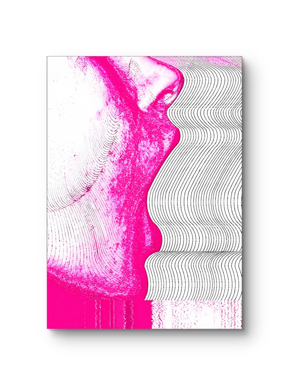 Sound Waves- Pink