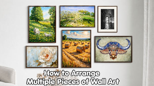 How to Arrange Multiple Pieces of Wall Art