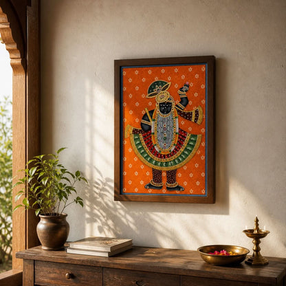 Handpainted Shrinathji - Unframed