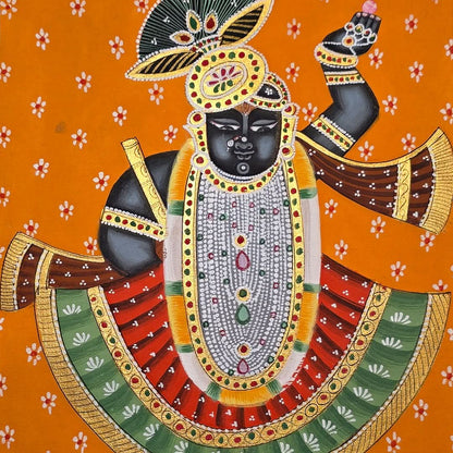 Handpainted Shrinathji - Unframed