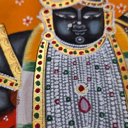 Handpainted Shrinathji - Unframed
