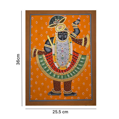 Handpainted Shrinathji - Unframed
