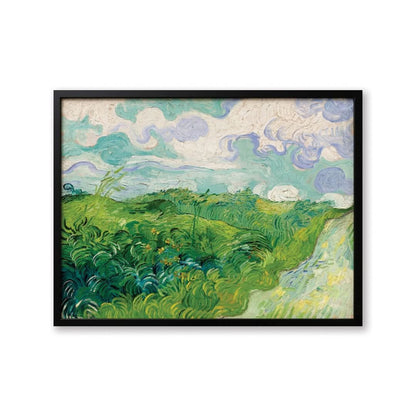 Green Wheat Fields Auvers - Van Gogh
