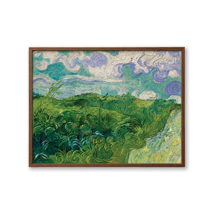 Green Wheat Fields Auvers - Van Gogh