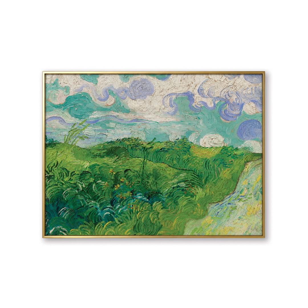Green Wheat Fields Auvers - Van Gogh