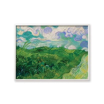 Green Wheat Fields Auvers - Van Gogh