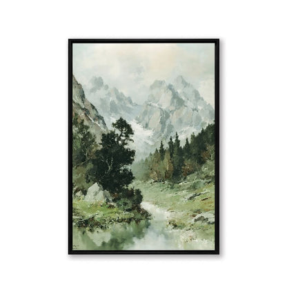Mountains and Trees