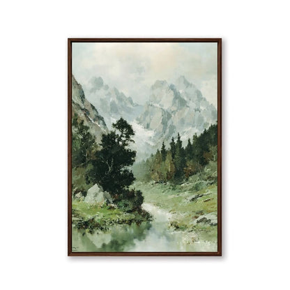 Mountains and Trees