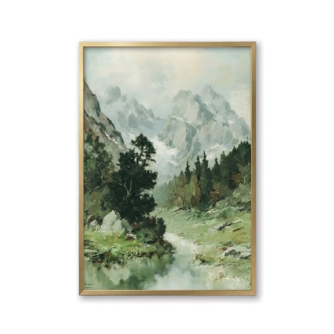 Mountains and Trees