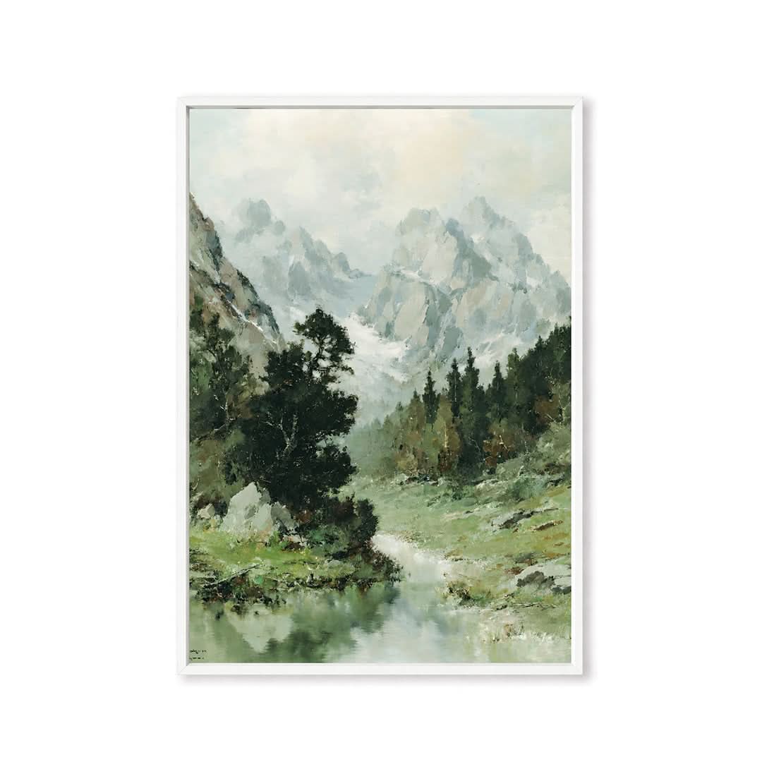 Mountains and Trees