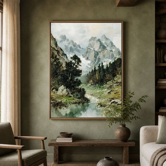 Mountains and Trees