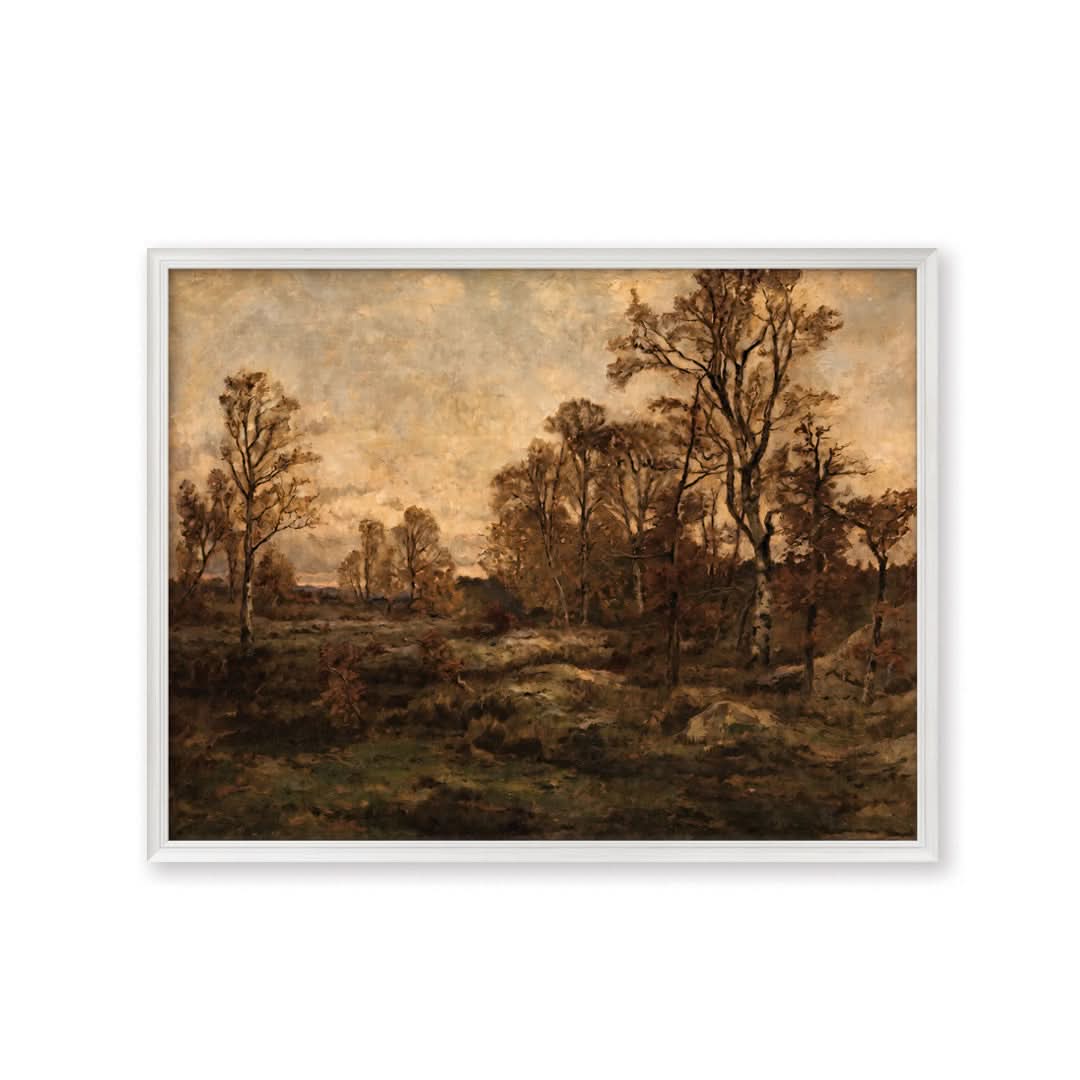The Forest of Fontainebleau – Autumn Evening