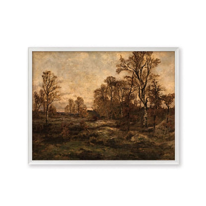 The Forest of Fontainebleau – Autumn Evening