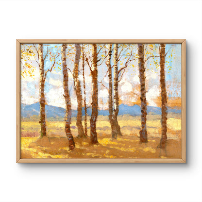 Birches in Autumn