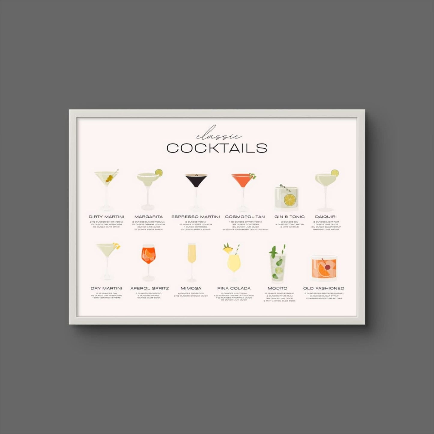 Classic Cocktails