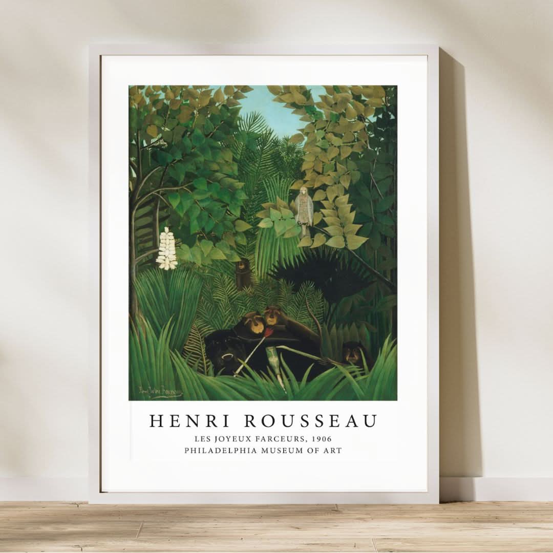 Henri Rousseau- The Merry Jesters