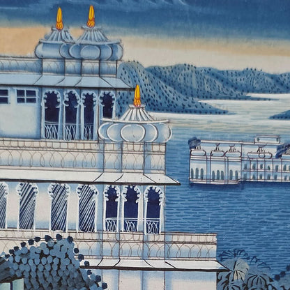 Handpainted Royal Palace and Procession