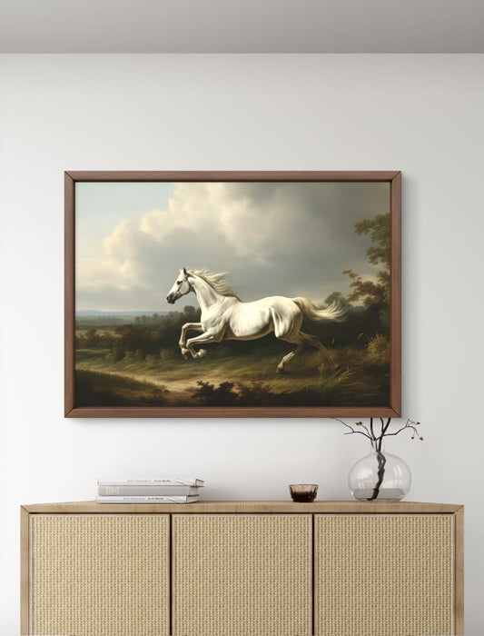 framed horse wall art for living room India