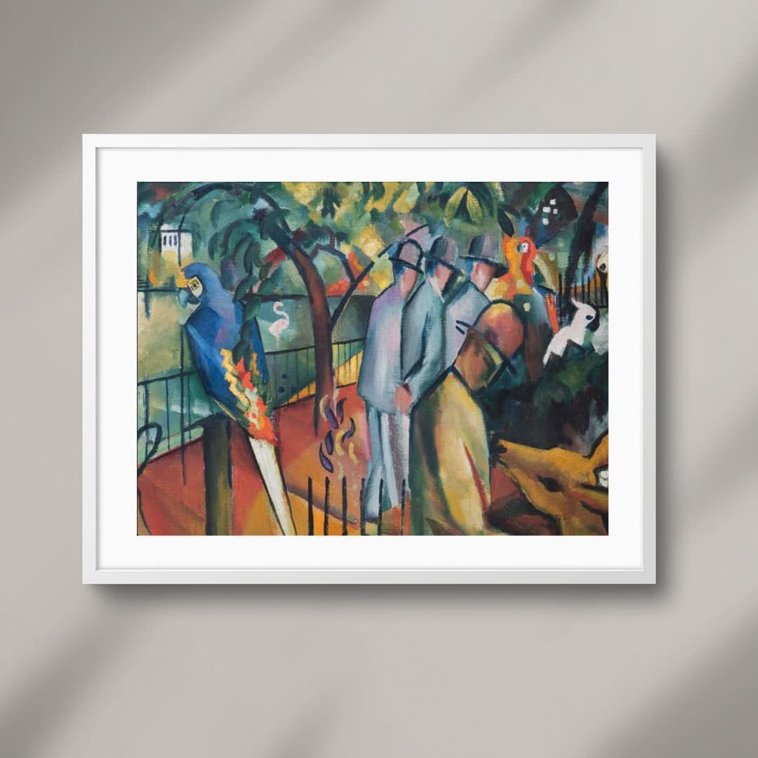 August Macke Leute am blauen