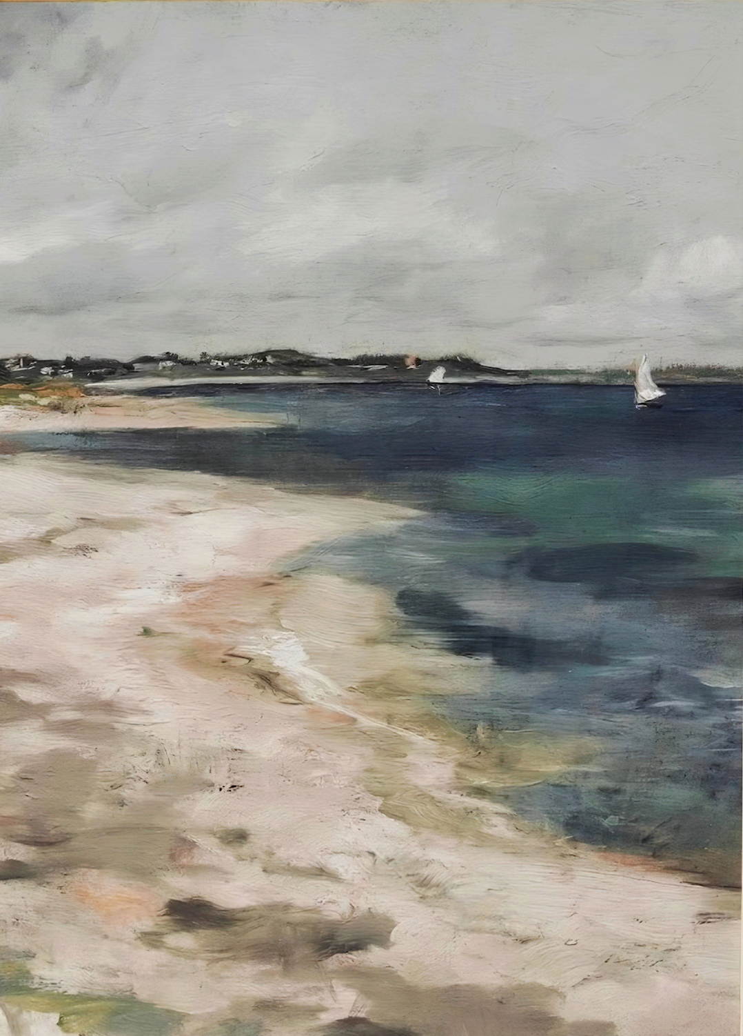 Sailboats in the sea