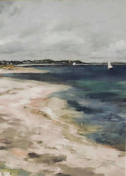 Sailboats in the sea