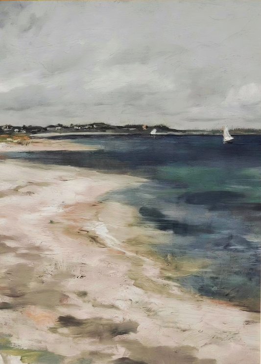 Sailboats in the sea