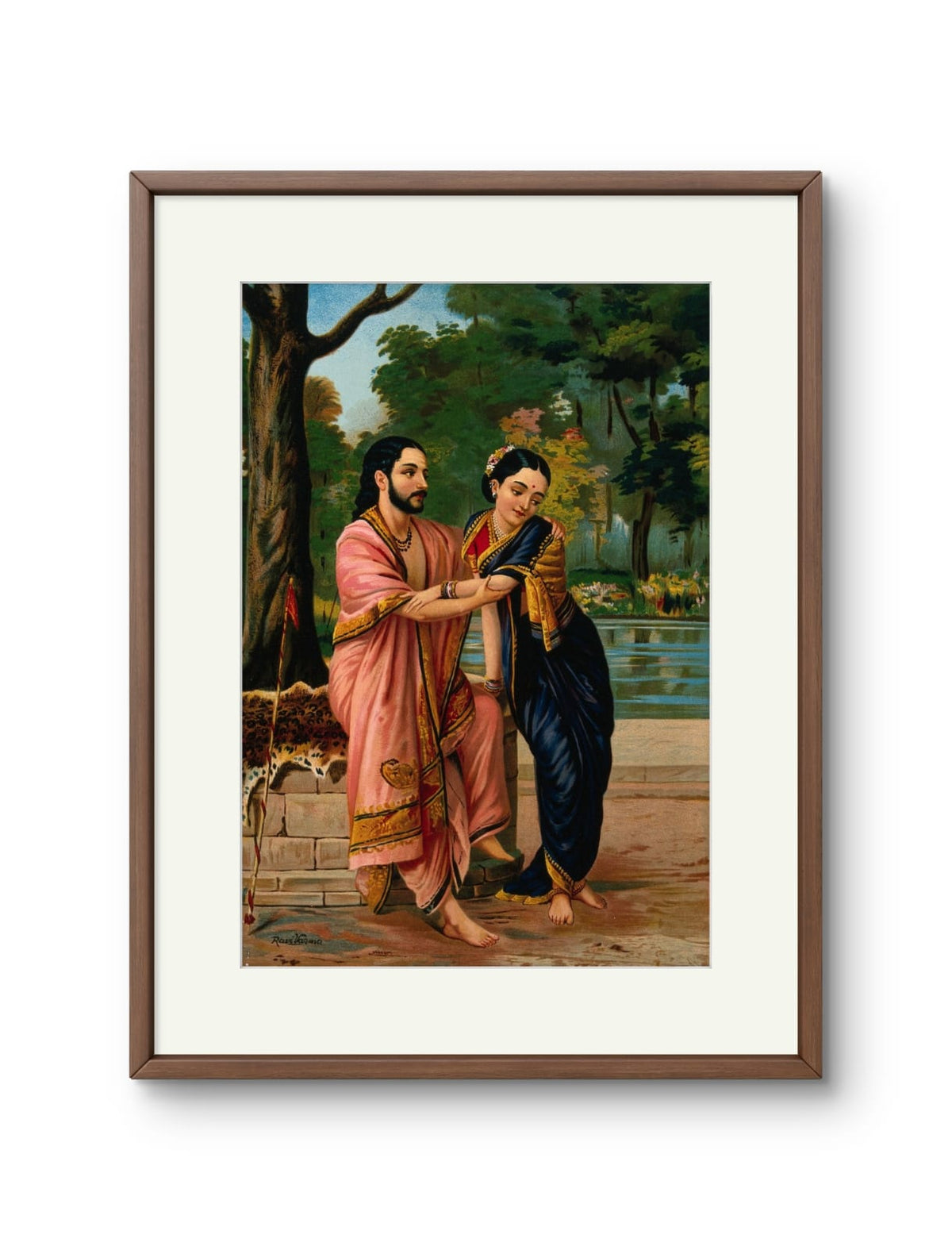 Raja Ravi Varma - Arjun and Subhadra