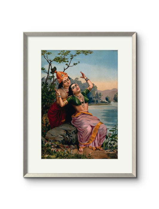 Raja Ravi Varma - Krishna & Radha