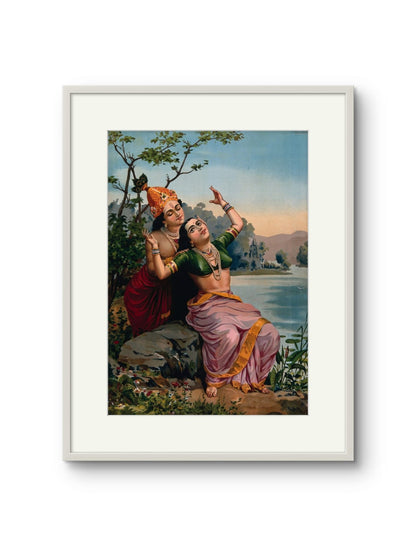 Raja Ravi Varma - Krishna & Radha