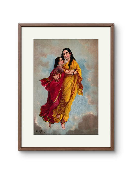 Raja Ravi Varma - Menaka & Shakuntala