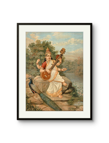 Raja Ravi Varma - Saraswati