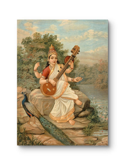 Raja Ravi Varma - Saraswati