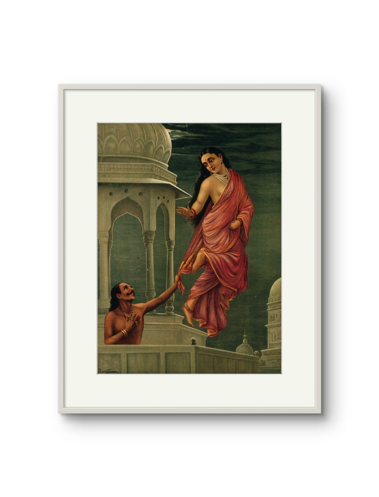 Raja Ravi Varma - Urvashi and Pururavas