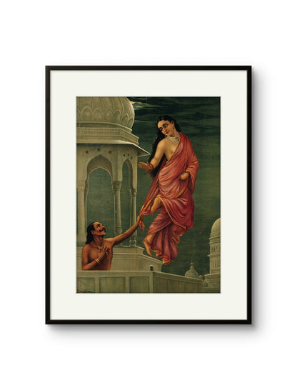 Raja Ravi Varma - Urvashi and Pururavas