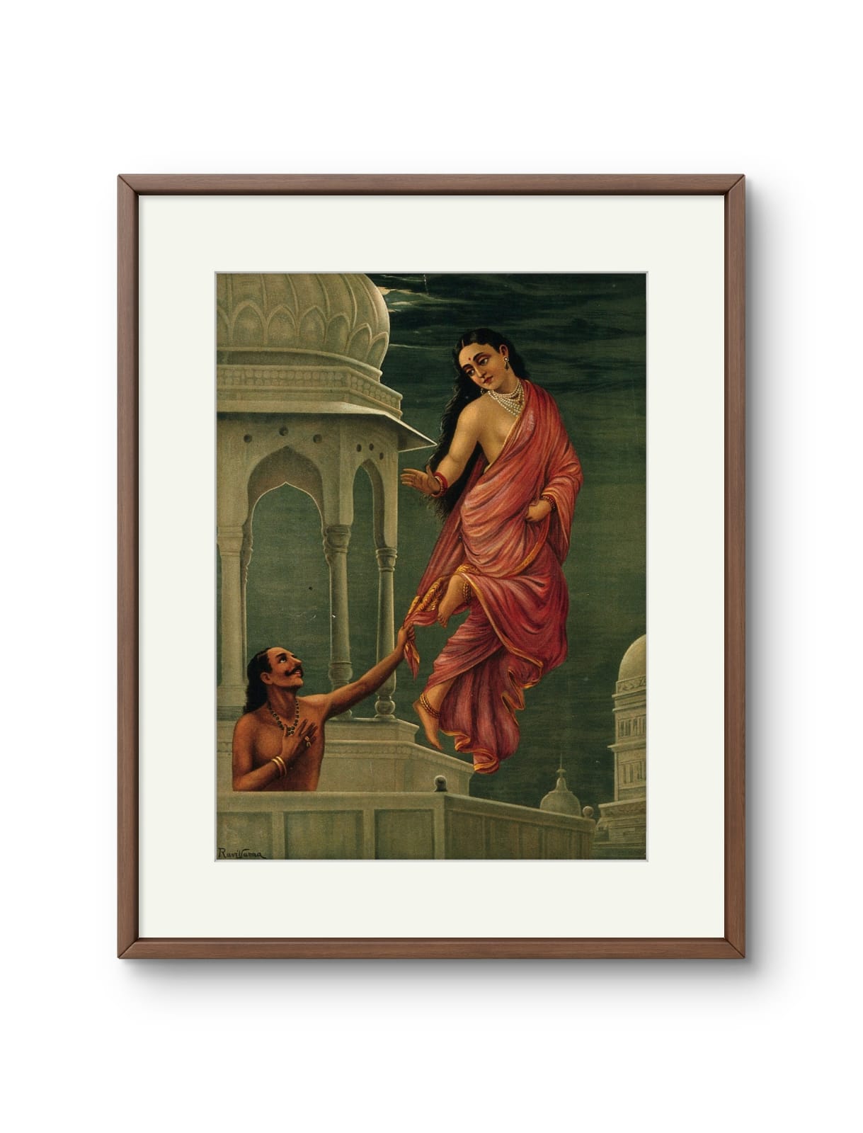 Raja Ravi Varma - Urvashi and Pururavas