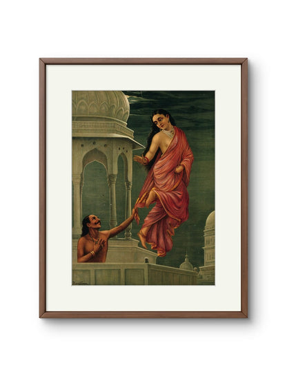 Raja Ravi Varma - Urvashi and Pururavas
