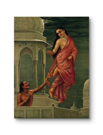 Raja Ravi Varma - Urvashi and Pururavas
