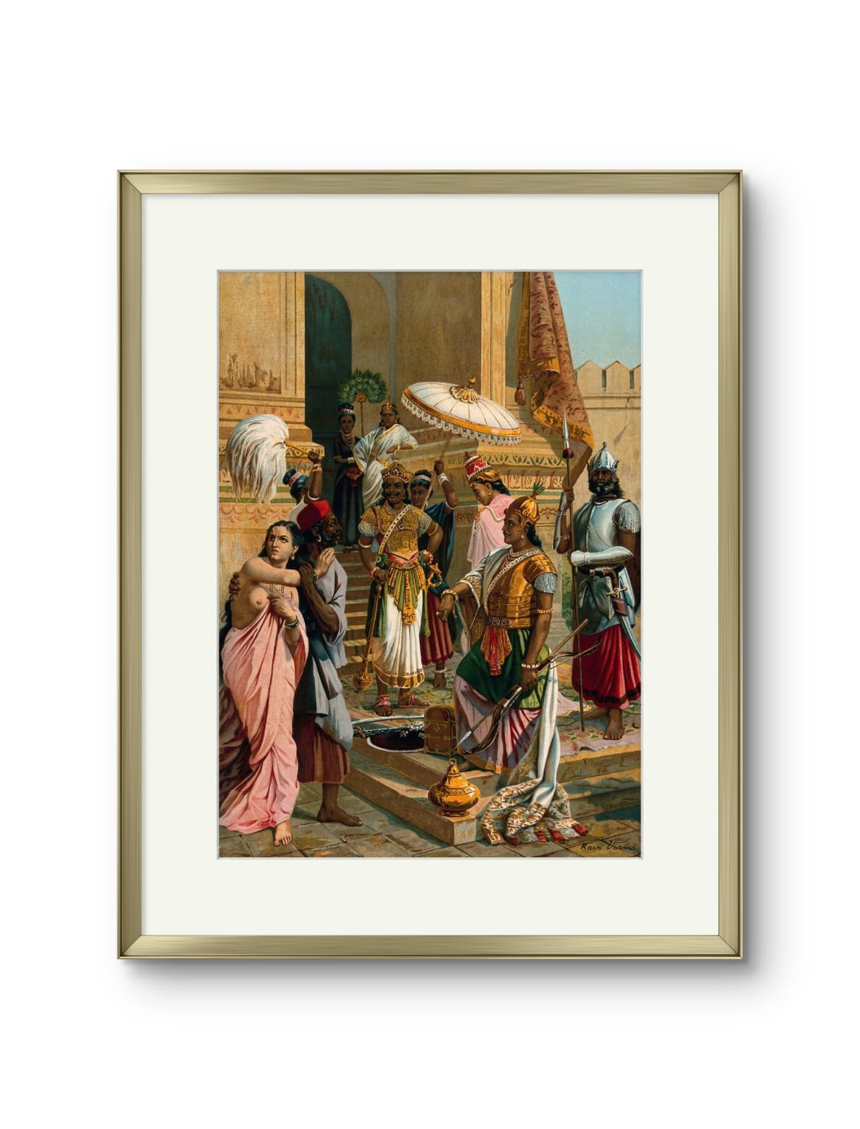Raja Ravi Varma - Victory of Indrajit