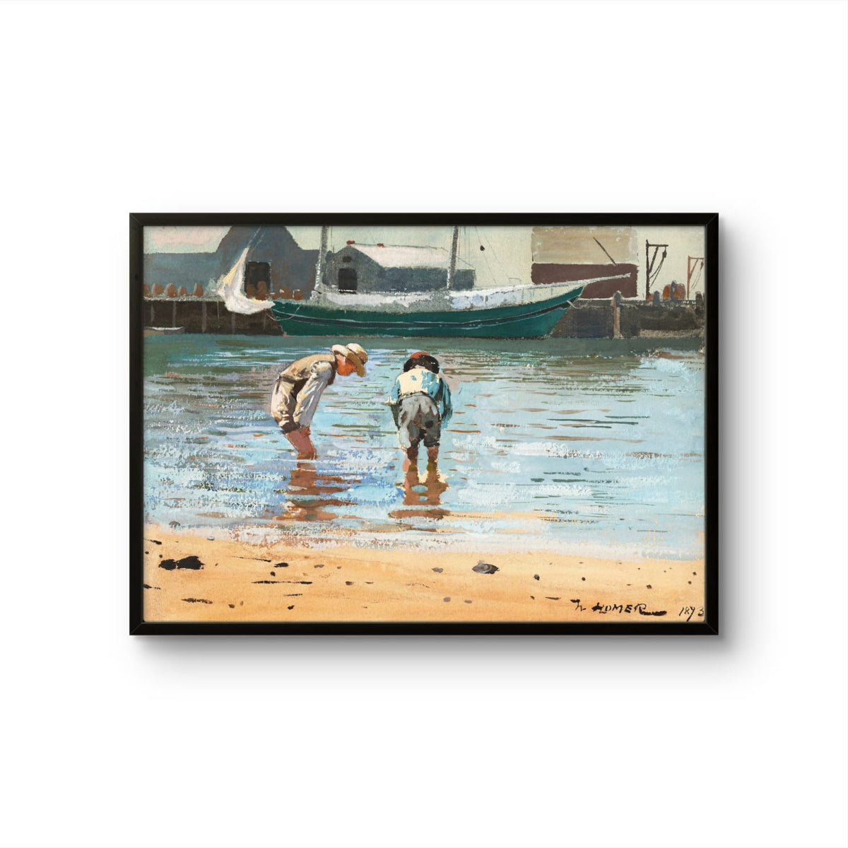 Boys Wading - Winslow Homer