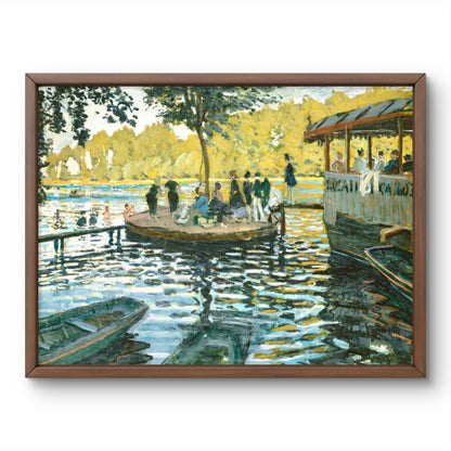 La Grenouillere floating restaurant - Claude Monet