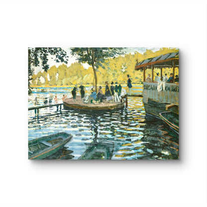 La Grenouillere floating restaurant - Claude Monet