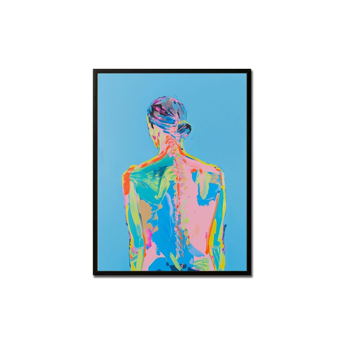 Blue Outlines