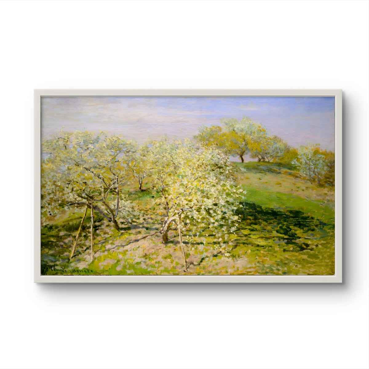 Spring Apple Trees - Claude Monet