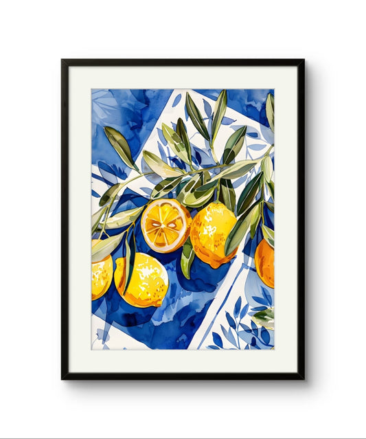 Blue Seaside Lemons