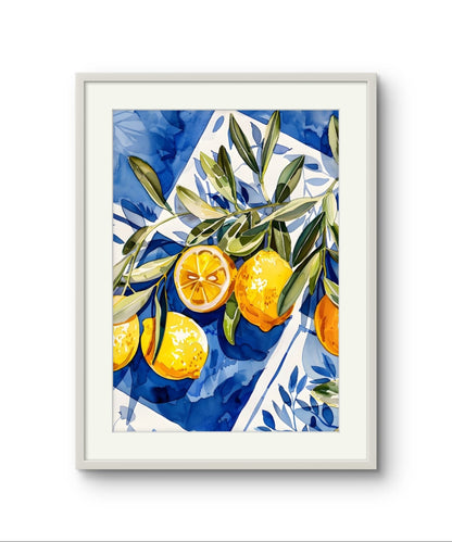 Blue Seaside Lemons