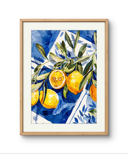 Blue Seaside Lemons