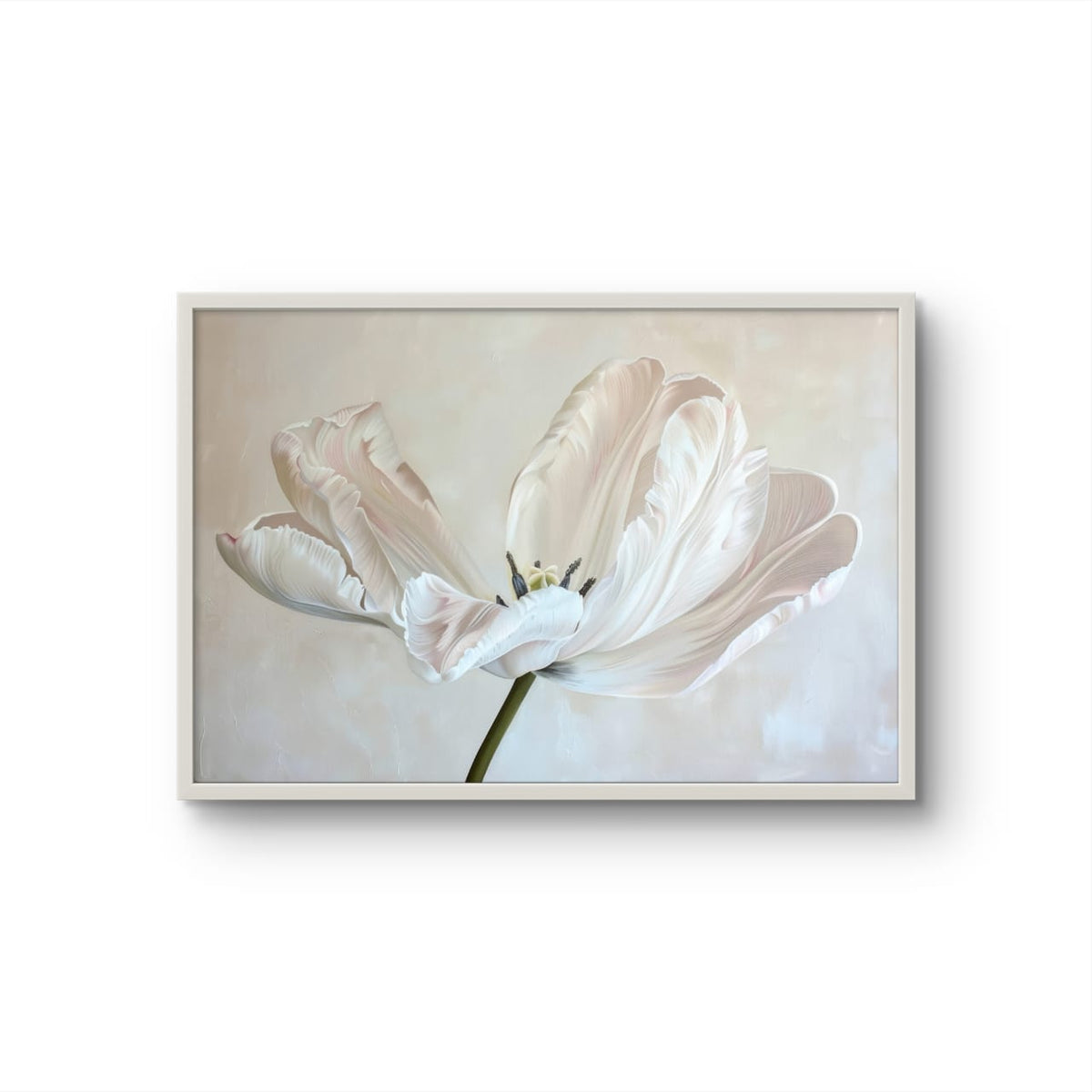 White Wonder – Premium Abstract Art Print
