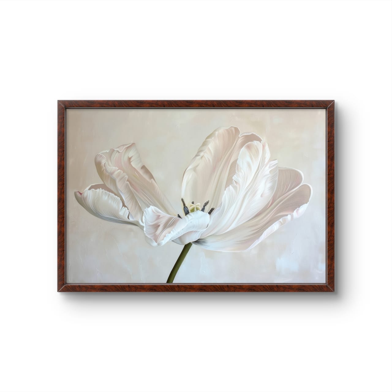 White Wonder – Premium Abstract Art Print